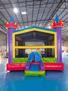 Castillo Inflable con Tobogán <span class=keywords><strong>de</strong></span> Agua para Niños, Brincolín, Casa <span class=keywords><strong>de</strong></span> Brinco Comercial para Alquiler en Fiestas - Product Image 3
