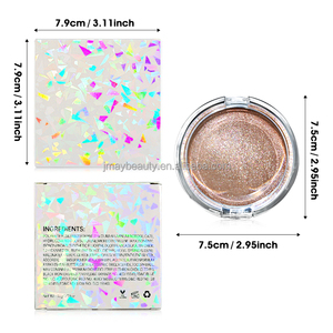 Mejor Venta de <span class=keywords><strong>bronceador</strong></span> rosa polvo húmedo resaltador paleta marca vegana cara cuerpo Etiqueta Privada larga duración vegano resplandor resaltador - Product Image 4