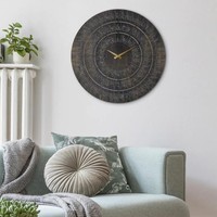 Horloge murale islamique en métal, décoration murale suspendue personnalisée de style arabe, 99 noms d'Allah, cadeau musulman, décoration de la maison