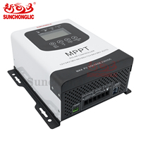 Contrôleur solaire à écran LCD Sunchonglic 30A 12V 24V 36V 48V 60V 72V 84V 96V Contrôleur de charge MPPT