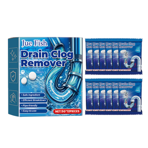 Compresse Effervescenti per Disotturazione Tubi, Dissolvono Ostruzioni in WC, Scarichi a Pavimento e <span class=keywords><strong>Cucina</strong></span>, Compresse Deodoranti - Product Image 5