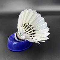Volant de badminton SNOWPEAK C1136 pour tournoi, OEM personnalisé, faible MOQ, vol de précision A++, trajectoire stable et prévisible
