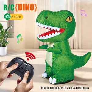 Jouet <span class=keywords><strong>dinosaure</strong></span> gonflable <span class=keywords><strong>télécommandé</strong></span> MILI, thème dessin animé MINI, télécommande 2,4 GHz, <span class=keywords><strong>dinosaure</strong></span> marchant <span class=keywords><strong>télécommandé</strong></span> pour enfants - Product Image 4