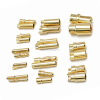 Conectores Amass Serie GC, enchapados en oro, tipo banana, GC2010, 2011, 3010, 3510, 4010, 4016, 5510, 6010, 6510, 8010-F/M