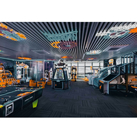 Vente en gros 110V/220V Machine de jeu d'arcade de combat électronique rétro Armoire en bois pour jeux d'amusement à pièces pour enfants