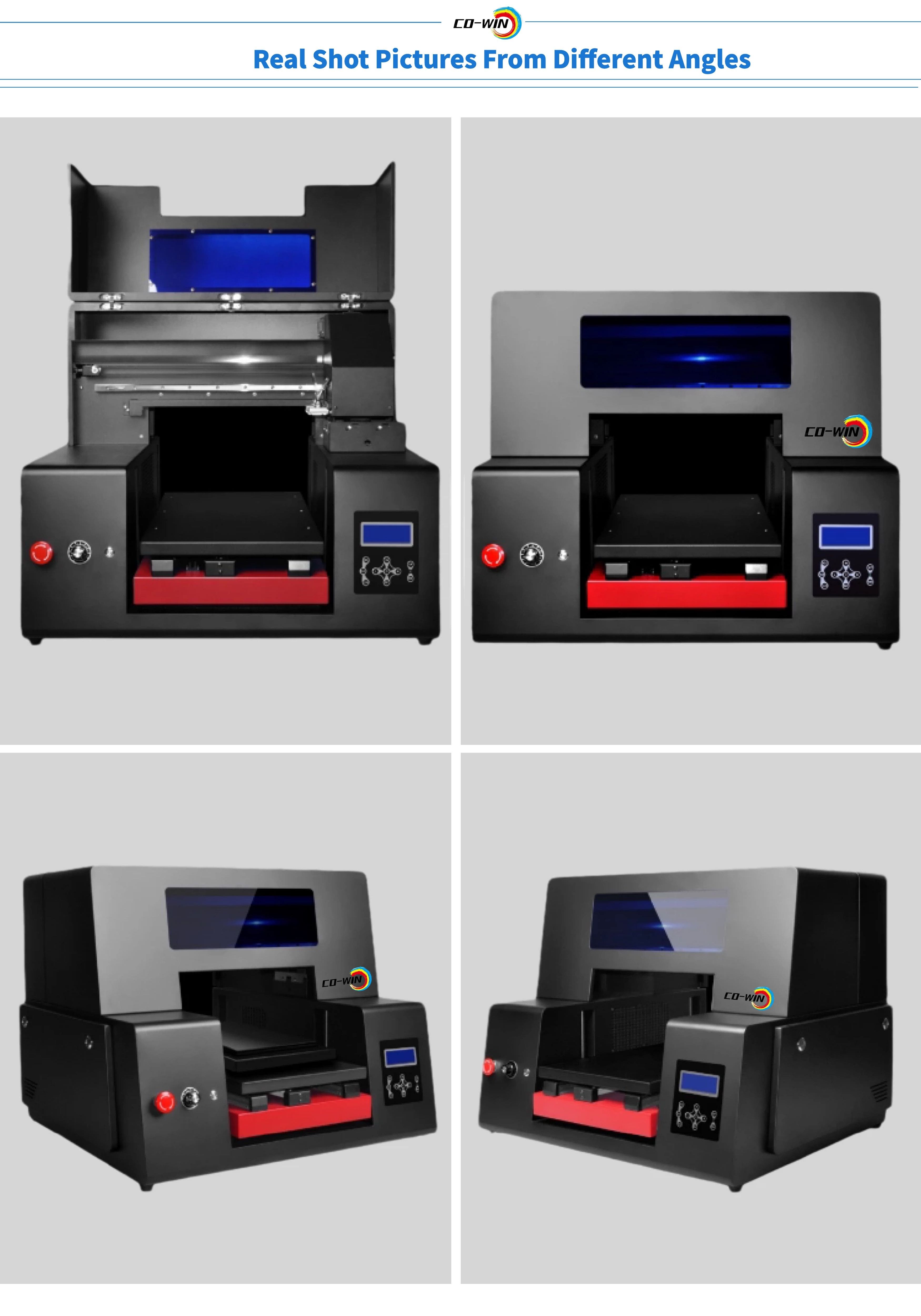 UV DTF crystal transfer film printer for 3D logo printing on glass/metal/ceramic/ bottle helmet curving materials