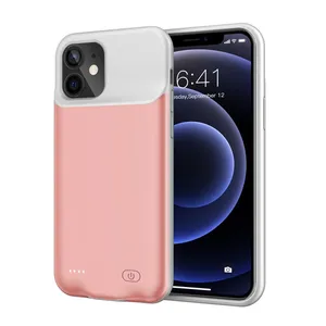 High Quality 6500mah Rechargeable External Battery Charger Case With Battery For IPhone