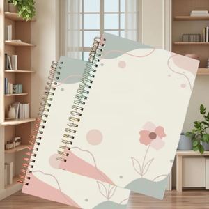 Factory Stationery Spiral Diary Notebook Fashion Colorful Design Student A5 Budget Agenda - Product Image 3