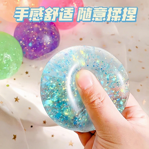 Jouet anti-stress en forme de griffe de chat à paillettes pour influenceurs, pour adultes et enfants de 5 à 7 ans - Product Image 1