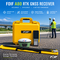 FOIF A60 Pro GNSS ricevitore GPS RTK con 1408 canali connessione GNSS CORS multi-rete per IMU 60 ° inclinazione rilevamento