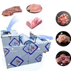 Surface lisse 	 Machine pour couper les bandes de viande 	 Machine à découper les dés de <span class=keywords><strong>poulet</strong></span> 	 Machine à trancher la viande industrielle - Product Image 3