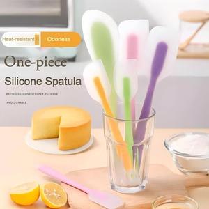 Spatule de cuisine en silicone résistante à la chaleur, antiadhésive, monobloc, avec manche ergonomique pour glaçage et fouettage – Vente en gros - Product Image 1