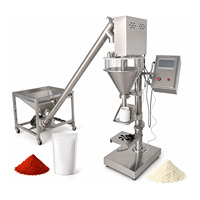 Machine de remplissage quantitative verticale à vis sans fin pour poudres granulaires avec dosage et comptage automatiques