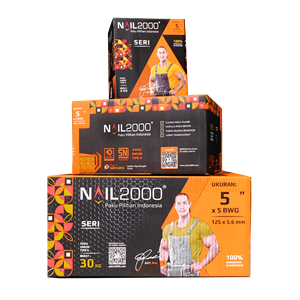 Clavos Comunes de Acero Pulido de Máxima Resistencia con Cabeza Estriada para Estructuras de Madera y Cercas de Alta Resistencia - Product Image 2