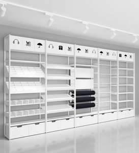 Présentoirs pour magasins de cosmétiques Combinaison d'étagères empilables Étagères de stockage pour magasins - Product Image 5