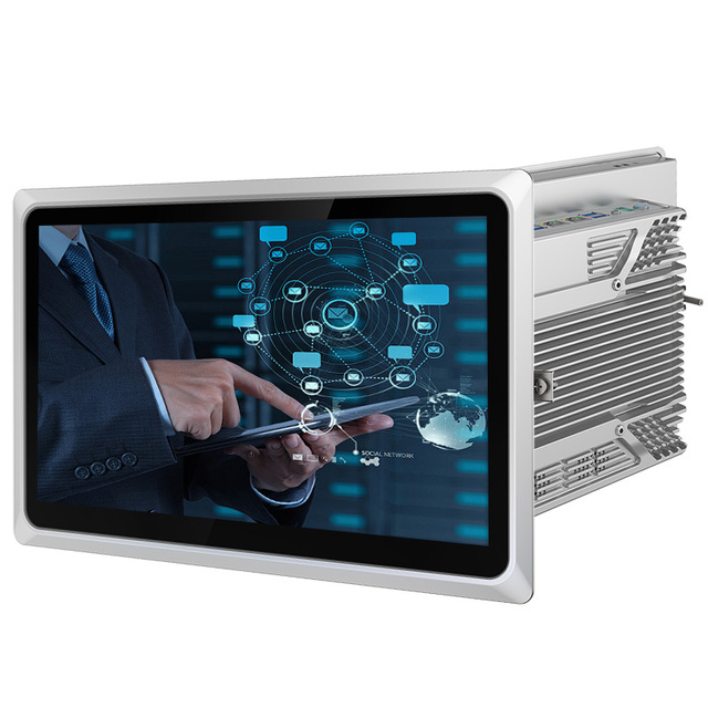 Warehouse Management Forklift Mounting Design Wireless Connectivity Barcode Scanning Industrial All-in-one Computer