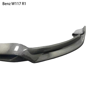 ลิ้นหน้าคาร์บอนไฟเบอร์ทรง R1 สำหรับรถยนต์ CLA-Class W117 ปี 2013-2020 - Product Image 6