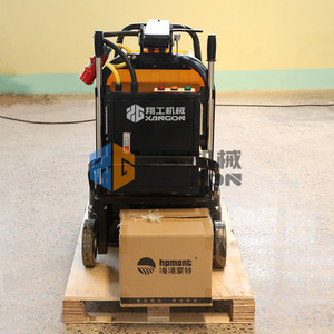 XANGON Meuleuse de sol électrique à 12 têtes à fréquence variable, machine industrielle pour la rénovation des sols de garage - Product Image 1