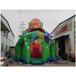 Tùy chỉnh <span class=keywords><strong>Inflatable</strong></span> tắc kè hoa lớn trượt bơm hơi cho người lớn - Product Image 2