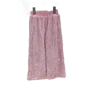 Ensemble de Tenues Personnalisées Printemps Enfants : Veste à Capuche et Pantalon, Ensembles de Vêtements Pailletés pour Filles - Product Image 3