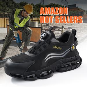 Chaussures <span class=keywords><strong>de</strong></span> <span class=keywords><strong>sécurité</strong></span> sportives GUYISA Anti-écrasement Anti-perforation Boucle intelligente Chaussures <span class=keywords><strong>de</strong></span> <span class=keywords><strong>sécurité</strong></span> tendance - Product Image 5