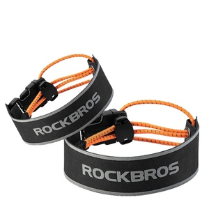 Sangles de cheville élastiques ROCKBROS pour cyclisme, course à pied et sports de plein air - Product Image 1