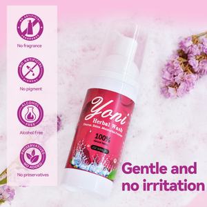 Jabón Íntimo Femenino Orgánico con pH Equilibrado Chinaherbs, Bloqueador de Olores, Protección Diaria, Espuma de Lavado para Baño Yoni - Product Image 3