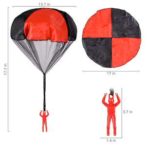 Jumon Kids Outdoor <b>Game</b> Hand Throwing Colors Flying <b>Small</b> Mini Figure Soldier Men Parachute Toys Kids Outdoor Toys - Product Image 5
