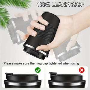 Termo de Acero Inoxidable, Taza Aislada de Doble Capa, Antiderrames, para Viajes, Deportes, Botella de Vacío Portátil para Exteriores - Product Image 5