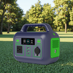 Портативный 300 Вт, солнечный генератор LiFePO4, домашняя электростанция для хранения энергии на открытом воздухе, Аварийное резервное копирование, перезаряжаемый и портативный - Product Image 1