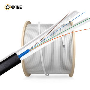 FTTH sợi để các nhà sợi quang thả cáp 1Km 4 lõi OM4 Duplex đa chế độ phẳng FTTH sợi cáp quang - Product Image 4