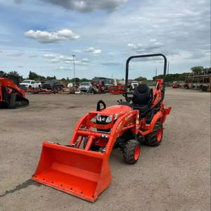 รถตักล้อยางดีเซล Kubota BX23S กำลังแรง พร้อมผานหลังขุดดิน ปั๊ม PLC และเกียร์บ็อกซ์ - เครื่องจักรกลการเกษตรคุณภาพสูง - Product Image 4