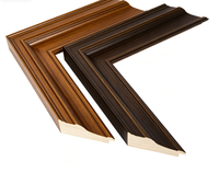 Bandes de cadre en bois multi-cannelures de luxe pour l'encadrement d'art mural et de portraits dans les hôtels et clubs