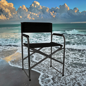 Chaise de camping pliable ultra-légère et portable en tissu Oxford 600D avec cadre en alliage d'aluminium moderne, idéale pour la plage et les activités de plein air - Product Image 1
