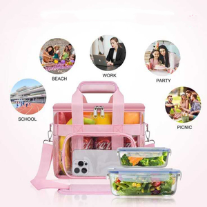 <b>Clear</b> <b>Bag</b> Stadium <b>Clear</b> Tote <b>Bag</b> with Removable Strap <b>Clear</b> Lunch <b>Bag</b> for Work-Sports - Product Image 1