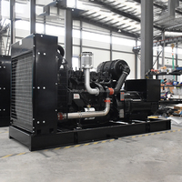 Groupe électrogène diesel 300 kW 375 kVA, type ouvert, triphasé, 50 Hz/60 Hz, station d'alimentation industrielle, ATS, super silencieux, pour l'exploitation minière et les grands projets