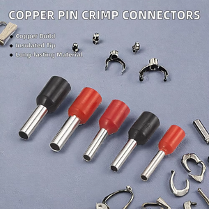Terminal Kabel Berkualitas Tinggi, Ferrule Kabel Listrik, Pin Sambungan Kabel, Terminal Crimp, Terminal Tabung Berinsulasi Tekan Dingin - Product Image 4