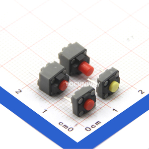 Kailh vuông im lặng Micro chuyển đổi 4.3mm 7.3mm 9.5mm tact chuyển đổi không dây chuột có dây nút chuyển đổi - Product Image 1