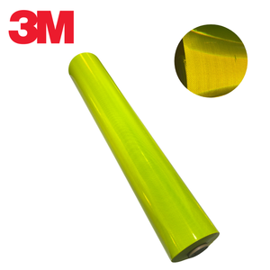 แผ่นสะท้อนแสงแบบปริซึม 3M 4083 ของแท้ ฟิล์มสะท้อนแสงสีเหลืองแบบยึดติดด้วยตัวเอง พิมพ์ลายตามสั่งสำหรับป้ายจราจร ป้องกันรังสียูวี - Product Image 2