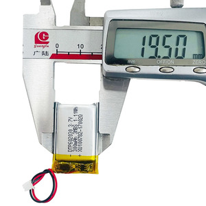 Bán tốt nhất nhà sản xuất ban đầu chất lượng cao 3.7V 602030 Li Polymer có thể sạc lại 300mAh Pouch <span class=keywords><strong>Lithium</strong></span> Ion pin di động - Product Image 4