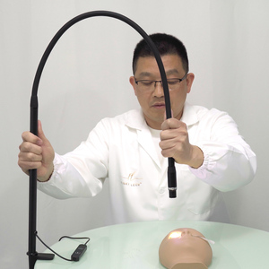 Lámpara LED UV doble de alta eficiencia personalizada para Pinky Leem, Etiqueta Privada, curado adhesivo para decoración de uñas de salón con base de metal de plástico - Product Image 2