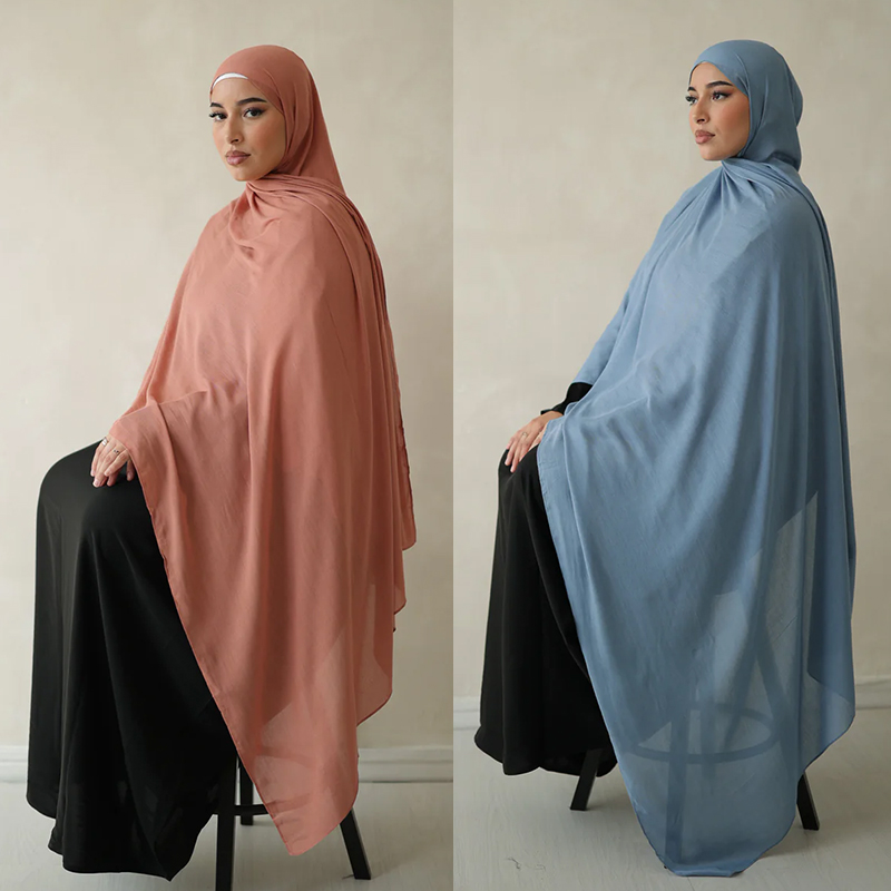 Hijab Jersey Premium Côtelé LAMISHIJAB® CRÉATION - Foto 3