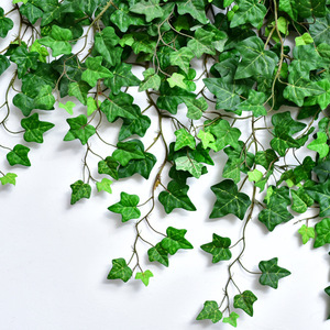 H1 Feuilles ignifuges Plantes vertes ignifuges Faux Fleur Vigne Creeper <span class=keywords><strong>Lierre</strong></span> Feuilles Twining Fleur Vigne Rotin Artificiel - Product Image 2