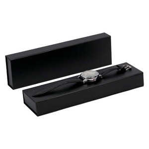 Factory <b>Black</b> Customized Logo Printed Flip up PU Inside Watch Display Cardboard <b>Box</b> Bracelet Gift Storage Magnetic Packaging <b>Box</b> - Product Image 6
