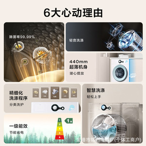 Smart Washing Machine 7kg 8kg Top Loading <b>Drum</b> Home Dorm Apartment Rental Single Tub Stainless Steel Electric - Product Image 3