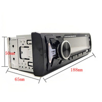2024 Precio de fábrica Mp3 Bluetooth Llamadas manos libres Lector de tarjetas colorido Disco USB Radio Reproductor de CD para automóvil