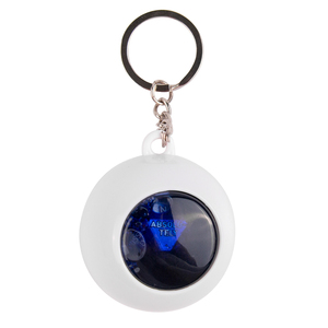 Gantungan Kunci 8 Ball Ajaib Kustom kualitas tinggi bola keberuntungan plastik murah - Product Image 5