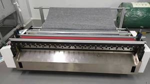 Machine de découpe et de refendage de tissus non tissés QK-1200 haute vitesse, de rouleau à feuille, pour l'habillement - Product Image 2