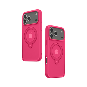 Étui de <span class=keywords><strong>téléphone</strong></span> de luxe en aluminium effet cuir avec anneau magnétique et <span class=keywords><strong>base</strong></span> rotative à 360° antichoc pour 16 Pro 17 Air - Product Image 5