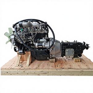 Novo Motor Diesel Isuzu 4JB1 Não Turbo 2.8L Montagem com Transmissão Caixa de Câmbio Caminhão 57KW 80HP 4 Tempos Refrigerado a Água 100% Testado - Product Image 1